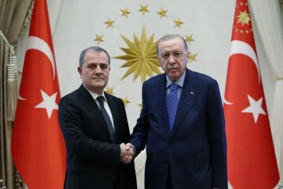 Cumhurbaşkanı Erdoğan, Azerbaycan Dışişleri Bakanı Bayramov'u kabul etti