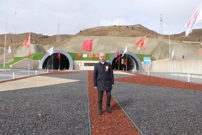 Bakan Uraloğlu: Dallıkavak Tüneli ile yıllık 103,7 milyon lira tasarruf sağlayacağız / Ek fotoğraflar